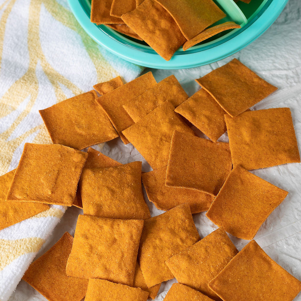 Crackers de Zanahoria y Pimiento