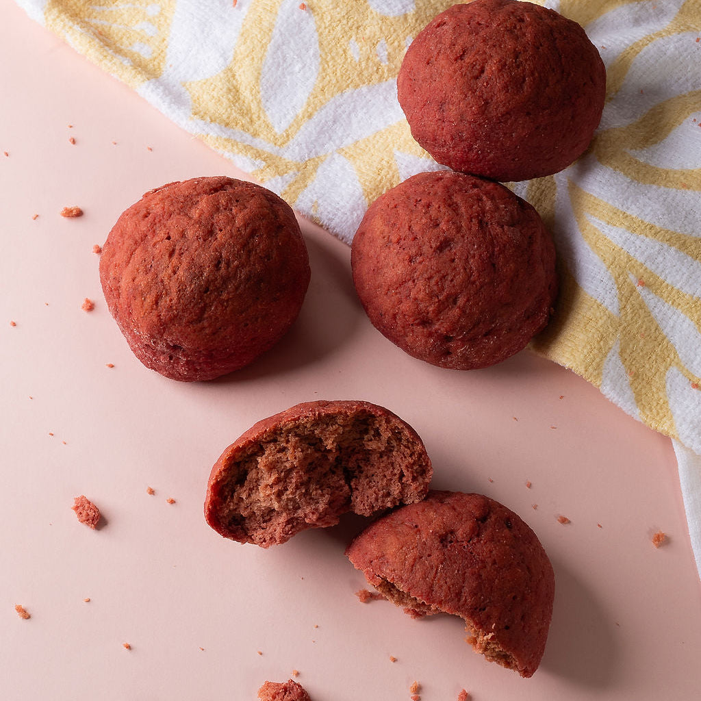 Buns de beterraga y maíz morado • Pack x4 • Congelado