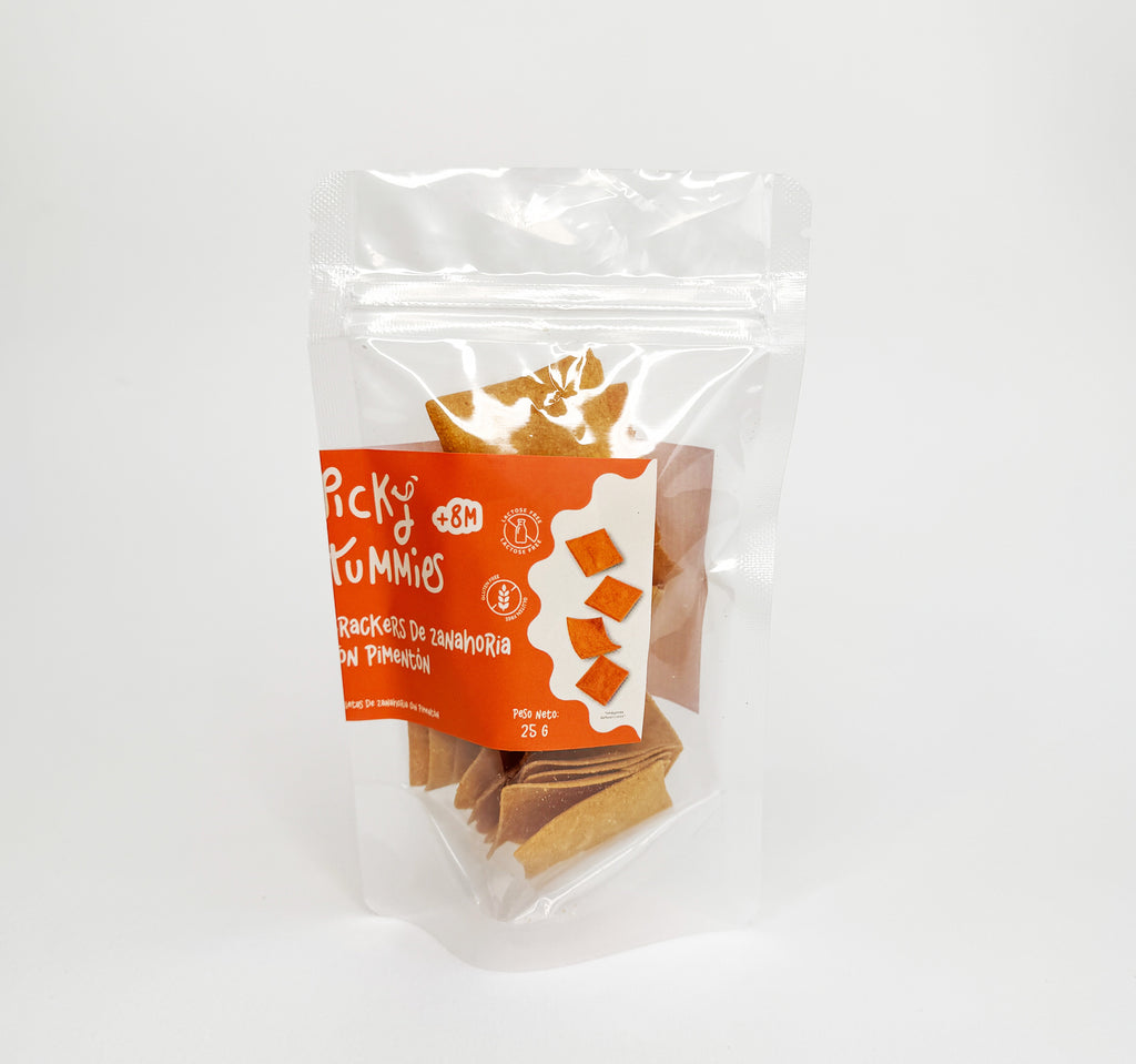 Crackers de Zanahoria y Pimiento