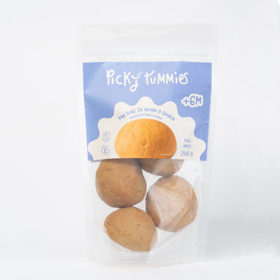 Buns sabor natural • Pack x4 • Congelado