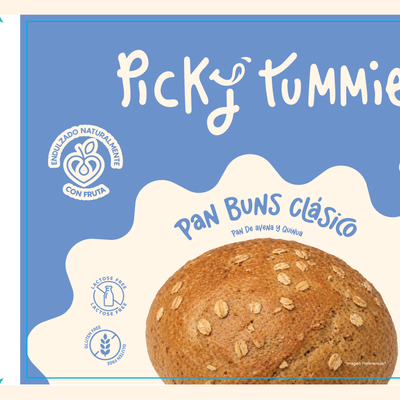 Buns sabor natural · Pack x6