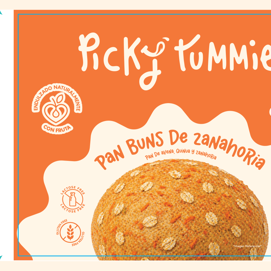 Buns de zanahoria · Pack x6