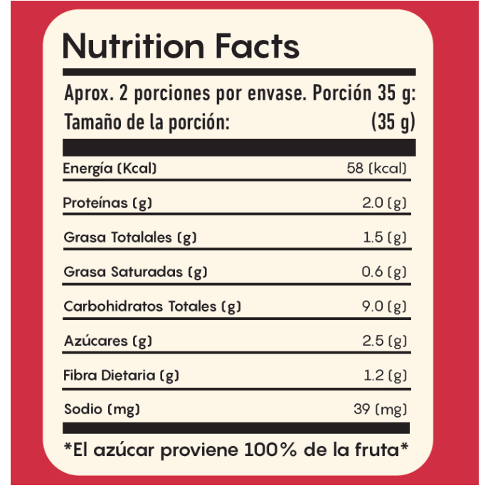 Kekito de manzana • Pack x4 • Congelado